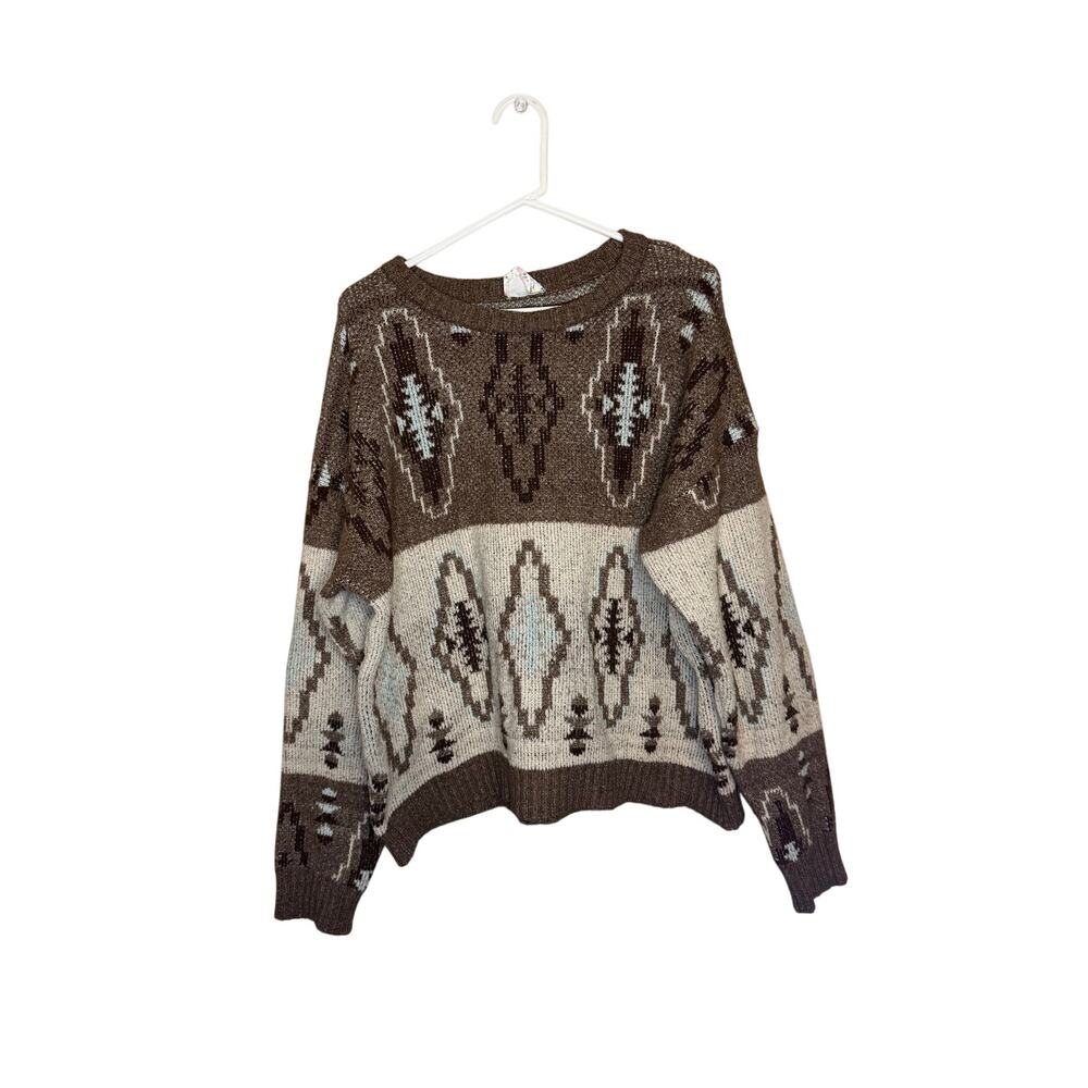 Women’s Aztec Pattern Sweater